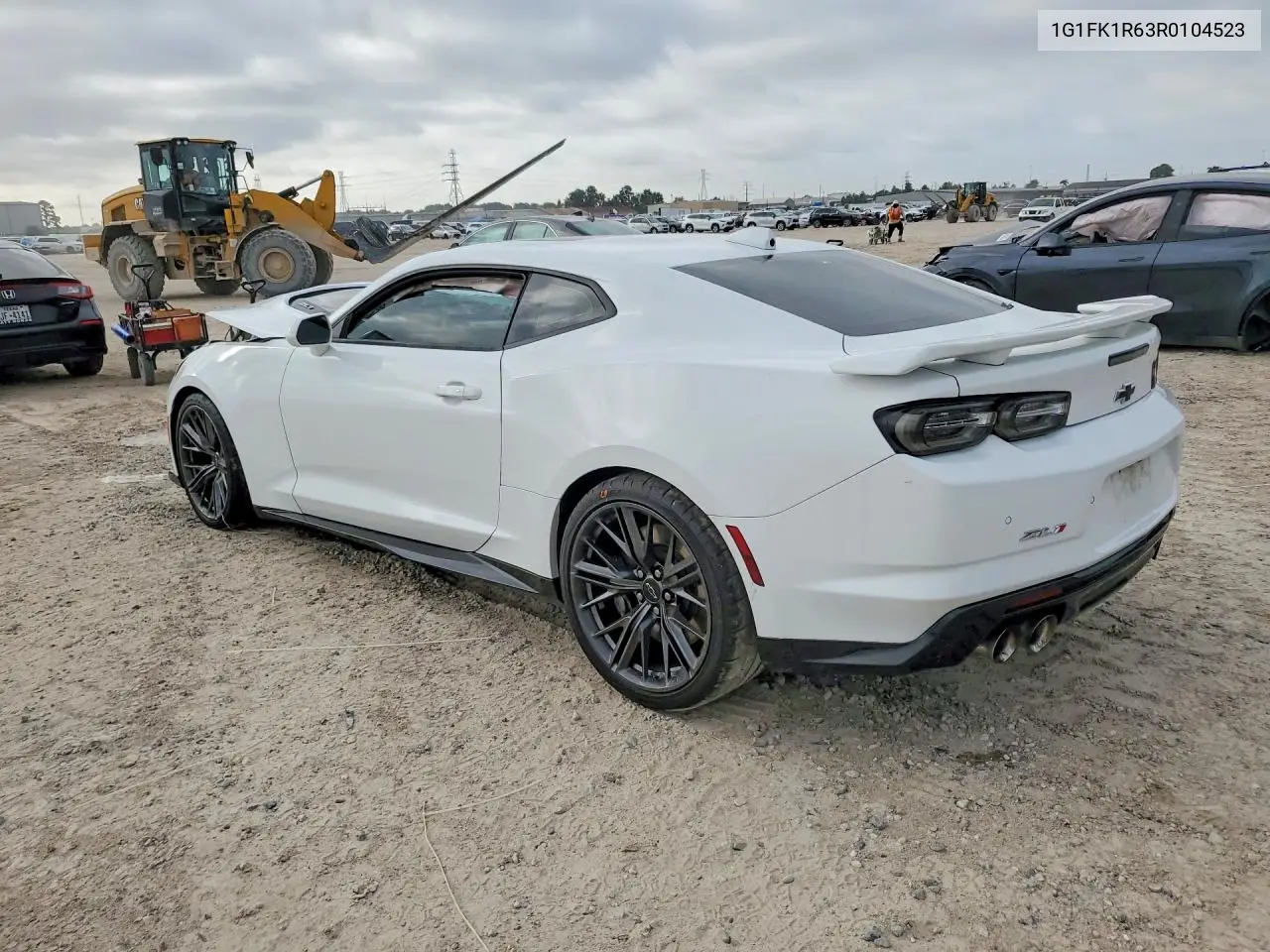 2024 Chevrolet Camaro Zl1 VIN: 1G1FK1R63R0104523 Lot: 60991746