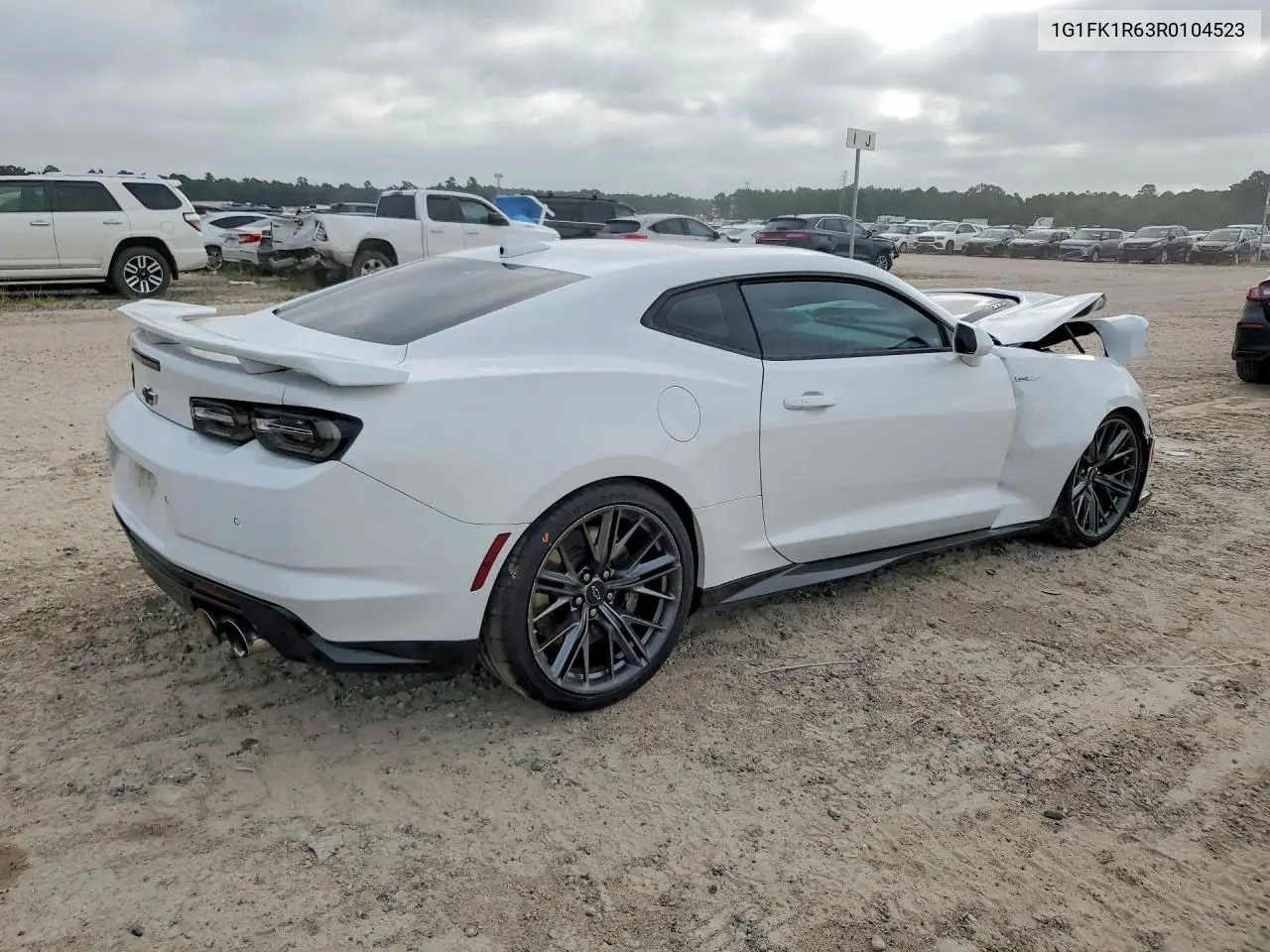 2024 Chevrolet Camaro Zl1 VIN: 1G1FK1R63R0104523 Lot: 60991746
