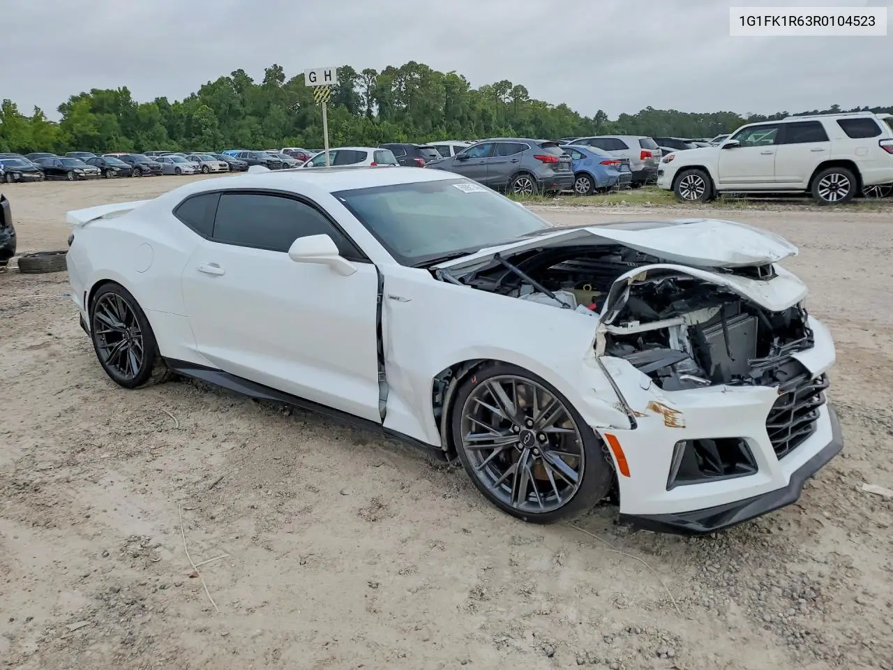 2024 Chevrolet Camaro Zl1 VIN: 1G1FK1R63R0104523 Lot: 60991746
