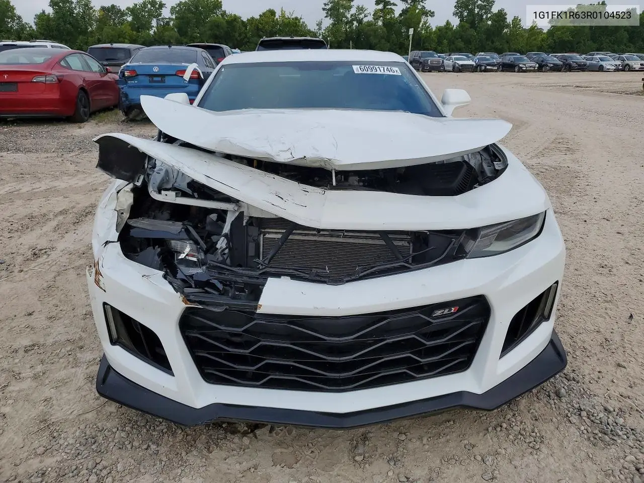 2024 Chevrolet Camaro Zl1 VIN: 1G1FK1R63R0104523 Lot: 60991746