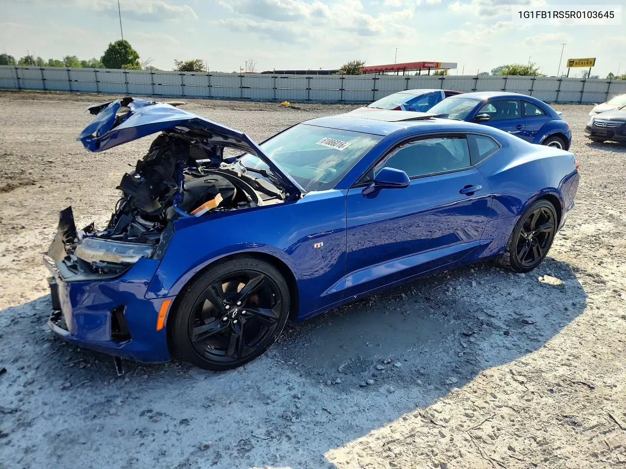 2024 Chevrolet Camaro Ls VIN: 1G1FB1RS5R0103645 Lot: 61886016