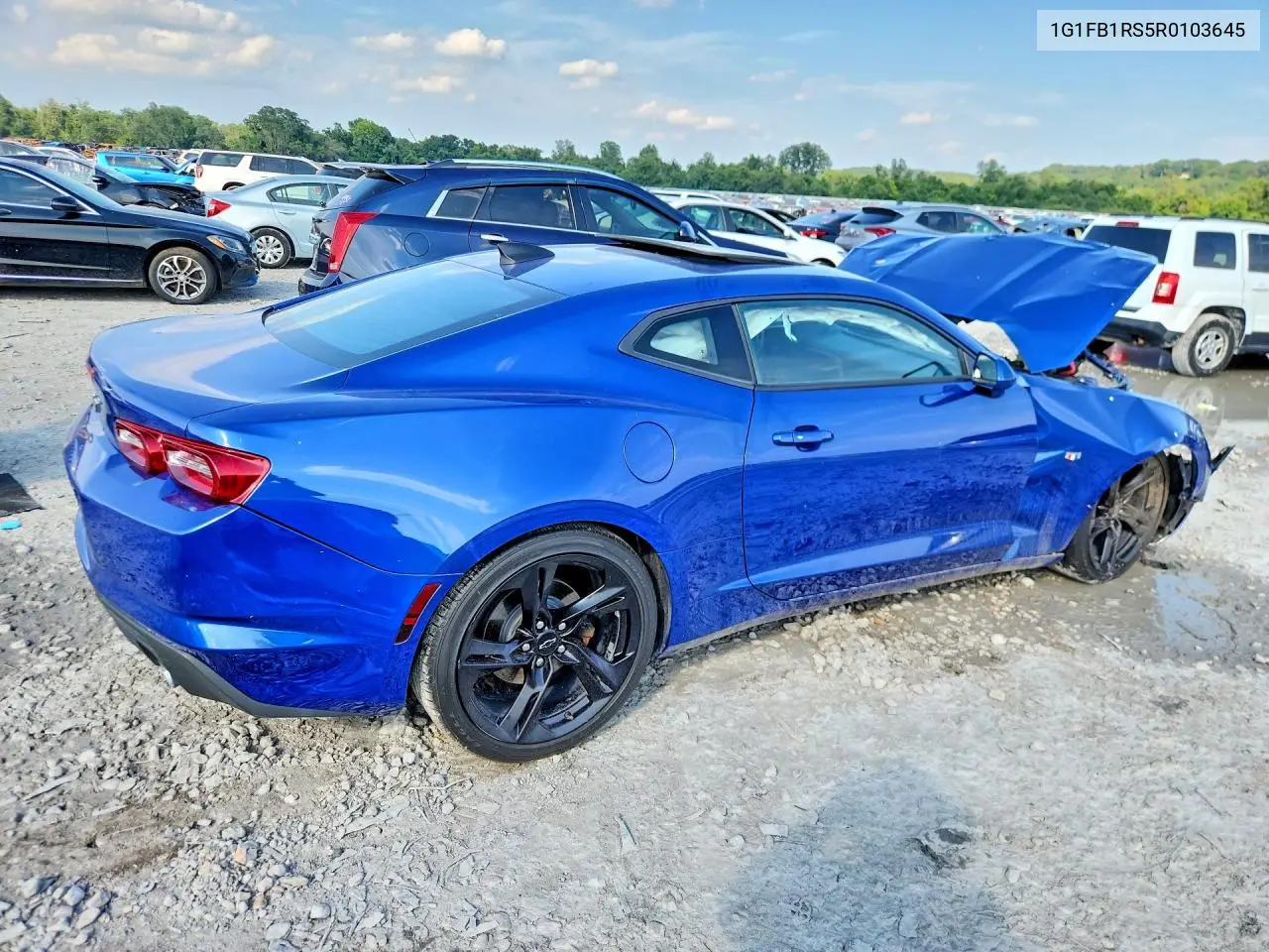 2024 Chevrolet Camaro Ls VIN: 1G1FB1RS5R0103645 Lot: 61886016