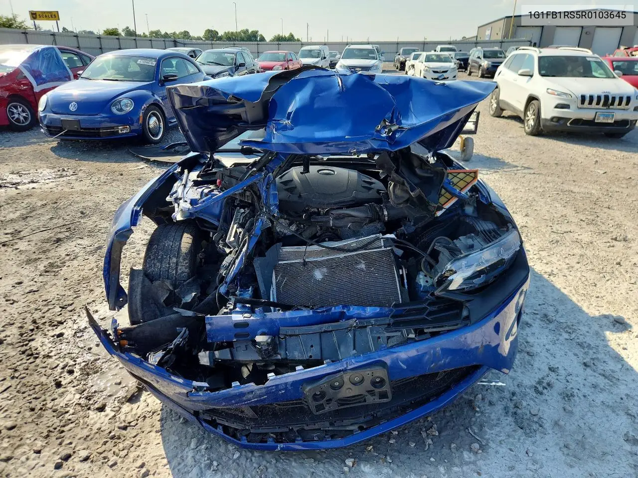 2024 Chevrolet Camaro Ls VIN: 1G1FB1RS5R0103645 Lot: 61886016