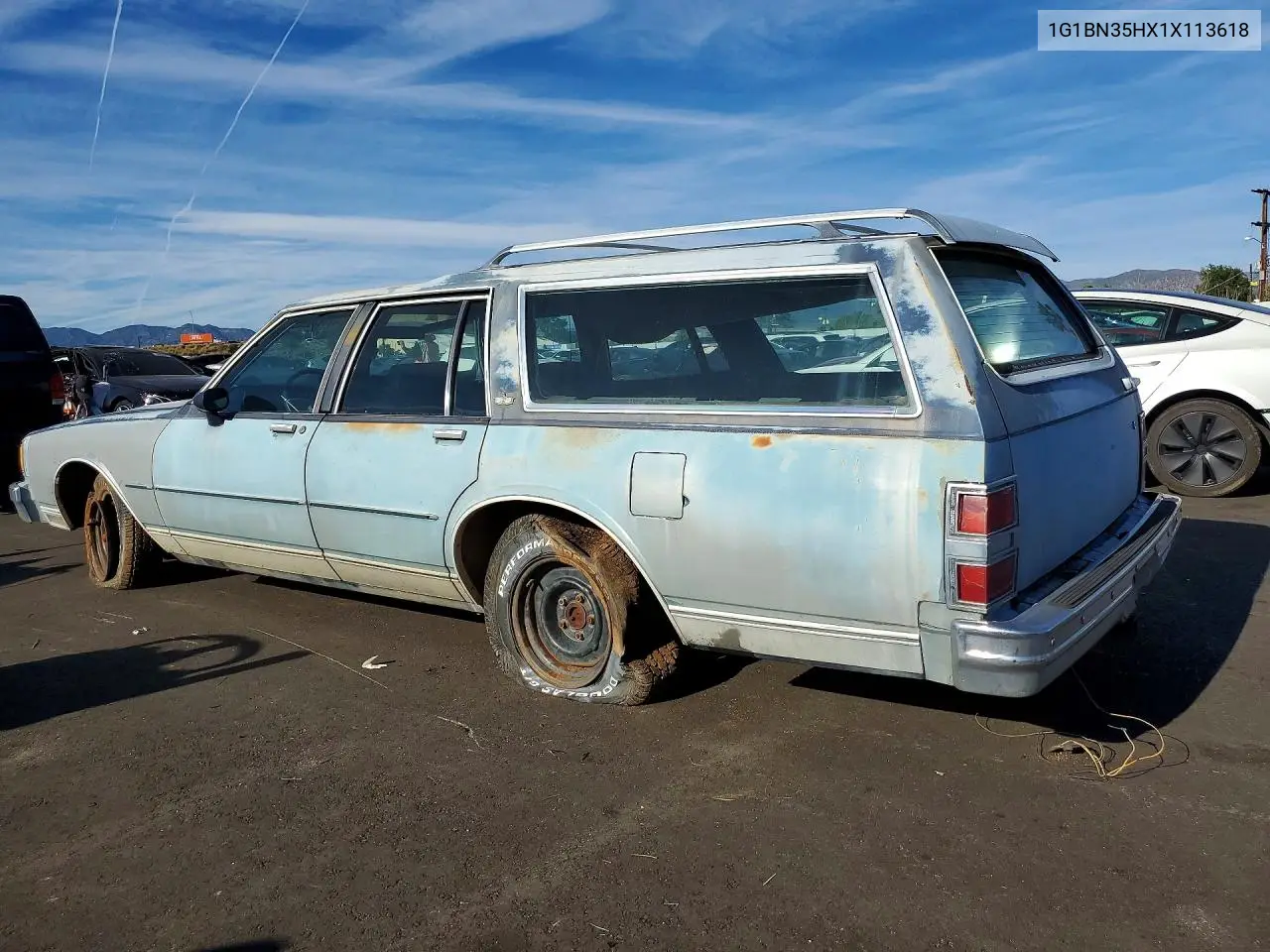 1985 Chevrolet Caprice VIN: 1G1BN35HXFX113618 Lot: 77825365