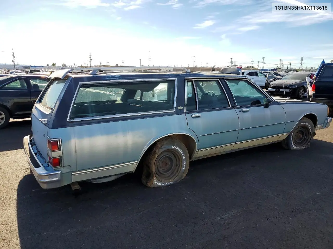 1985 Chevrolet Caprice VIN: 1G1BN35HXFX113618 Lot: 77825365