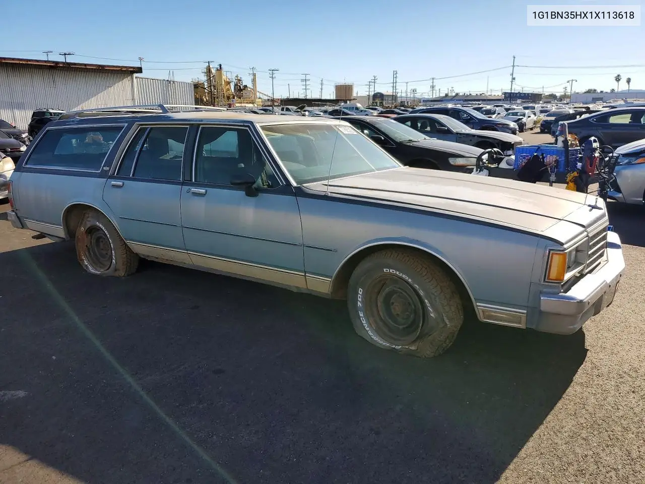 1985 Chevrolet Caprice VIN: 1G1BN35HXFX113618 Lot: 77825365