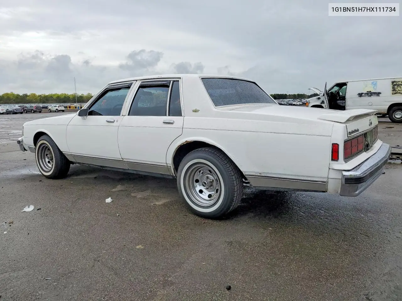 1987 Chevrolet Caprice Classic VIN: 1G1BN51H7HX111734 Lot: 53722826