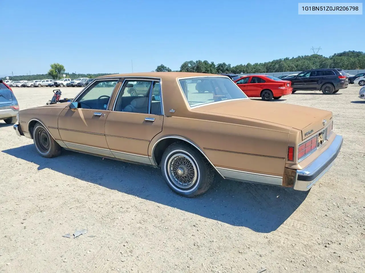 1988 Chevrolet Caprice Classic VIN: 1G1BN51Z0JR206798 Lot: 58790746