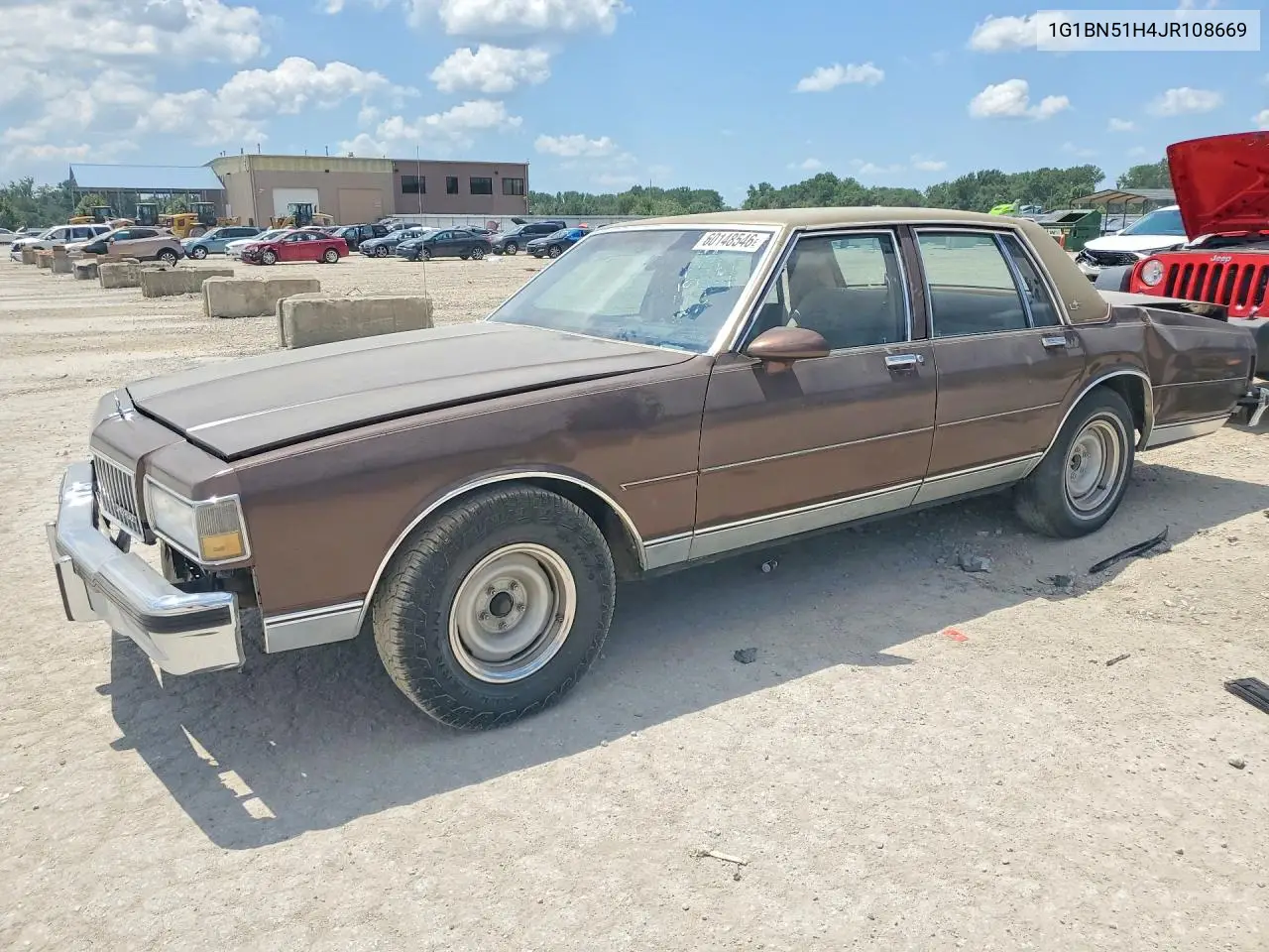 1988 Chevrolet Caprice VIN: 1G1BN51H4JR108669 Lot: 60148546