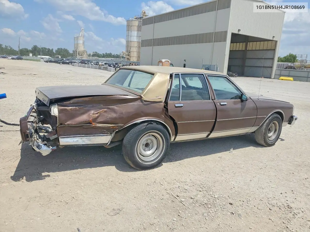 1988 Chevrolet Caprice VIN: 1G1BN51H4JR108669 Lot: 60148546