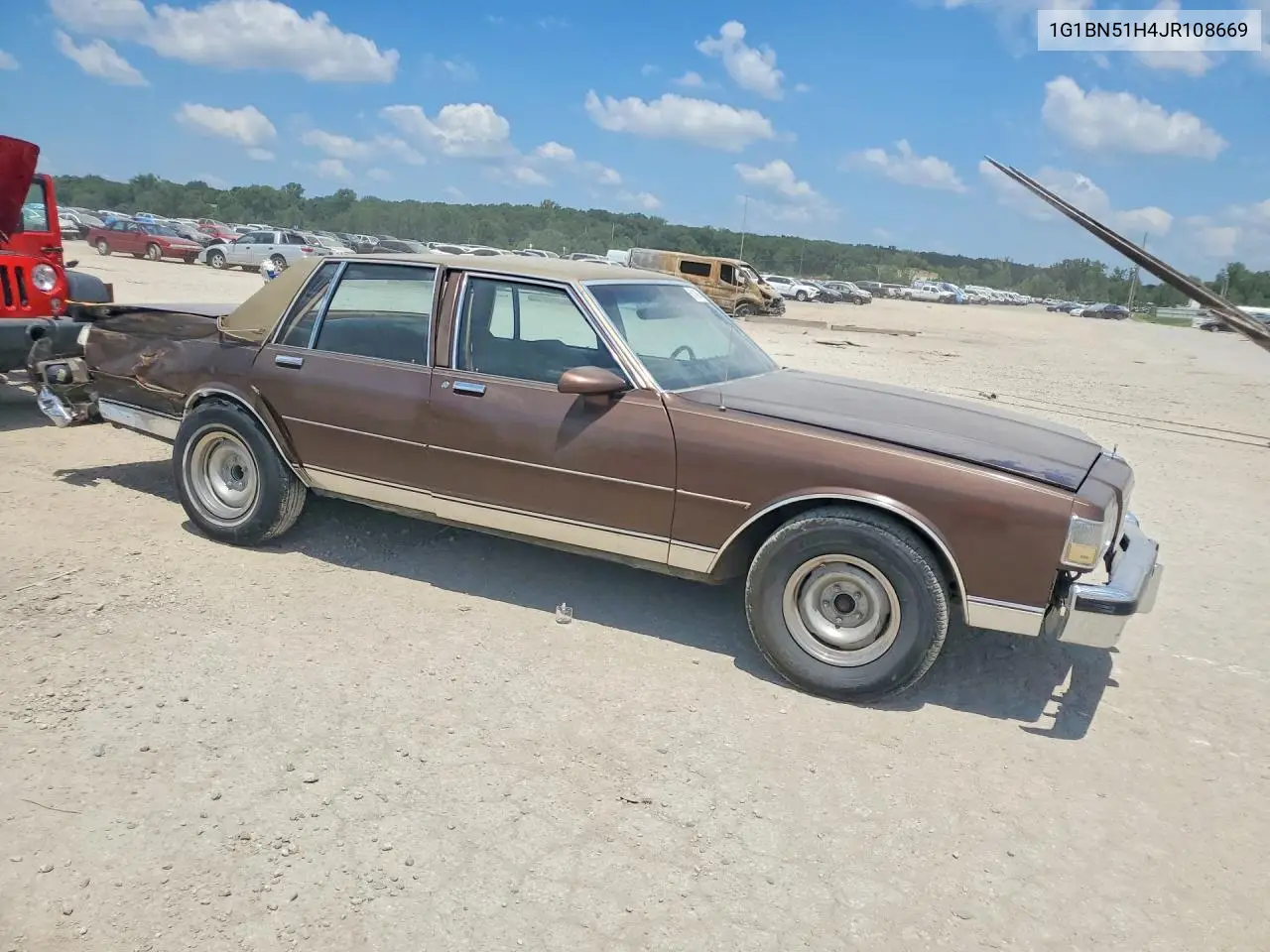 1988 Chevrolet Caprice VIN: 1G1BN51H4JR108669 Lot: 60148546