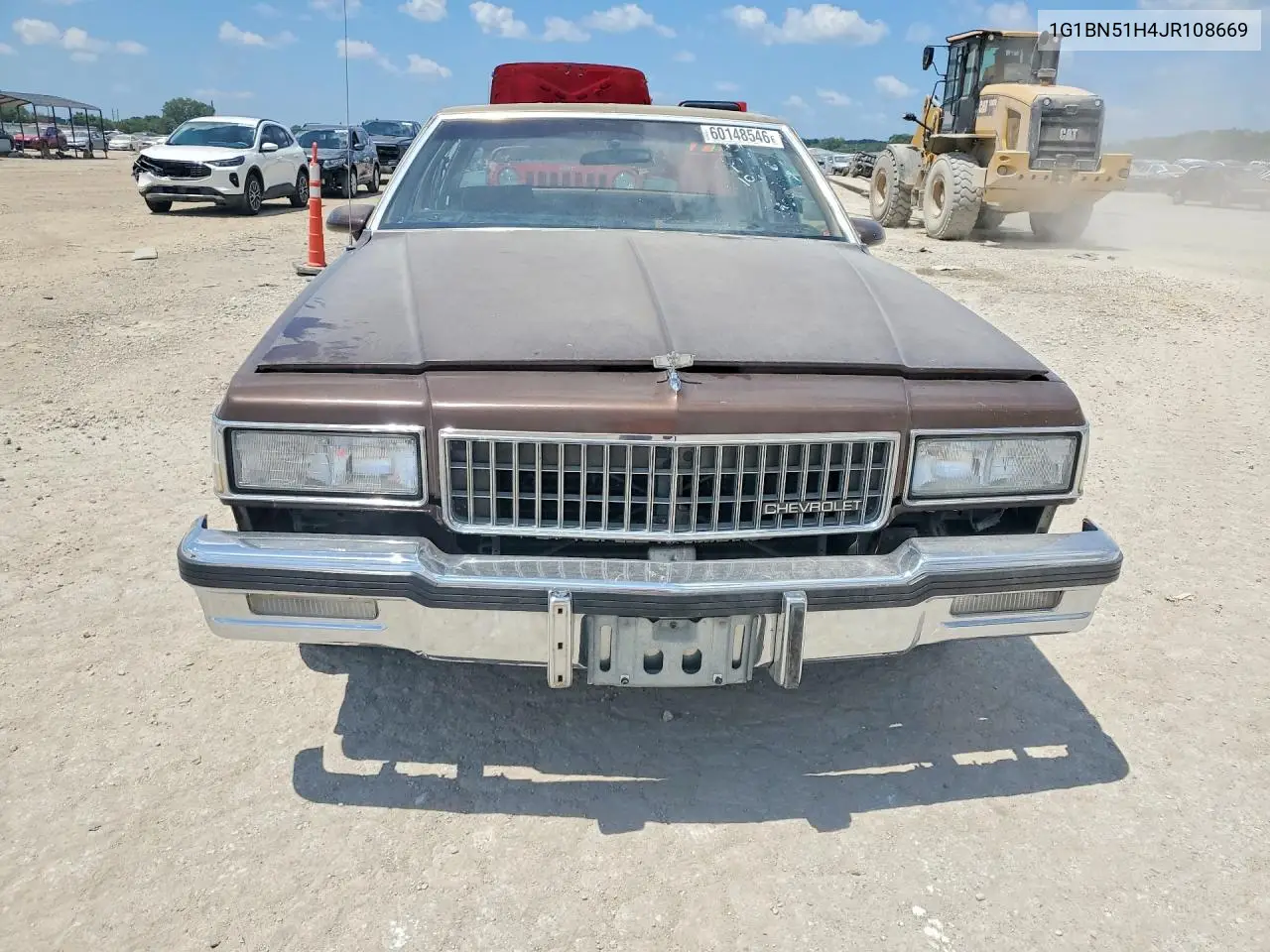 1988 Chevrolet Caprice VIN: 1G1BN51H4JR108669 Lot: 60148546