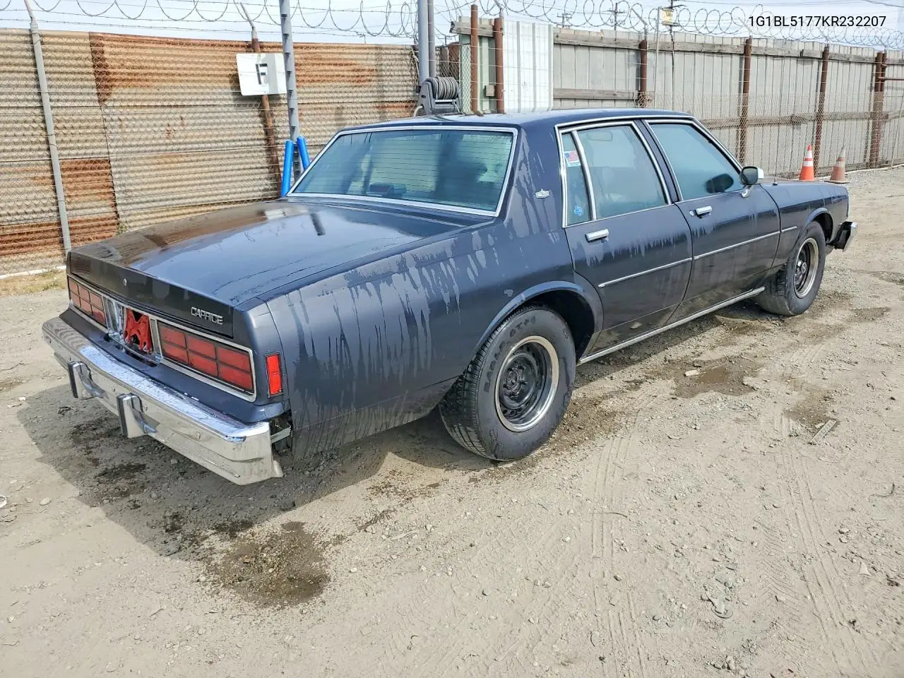 1989 Chevrolet Caprice VIN: 1G1BL5177KR232207 Lot: 50127806