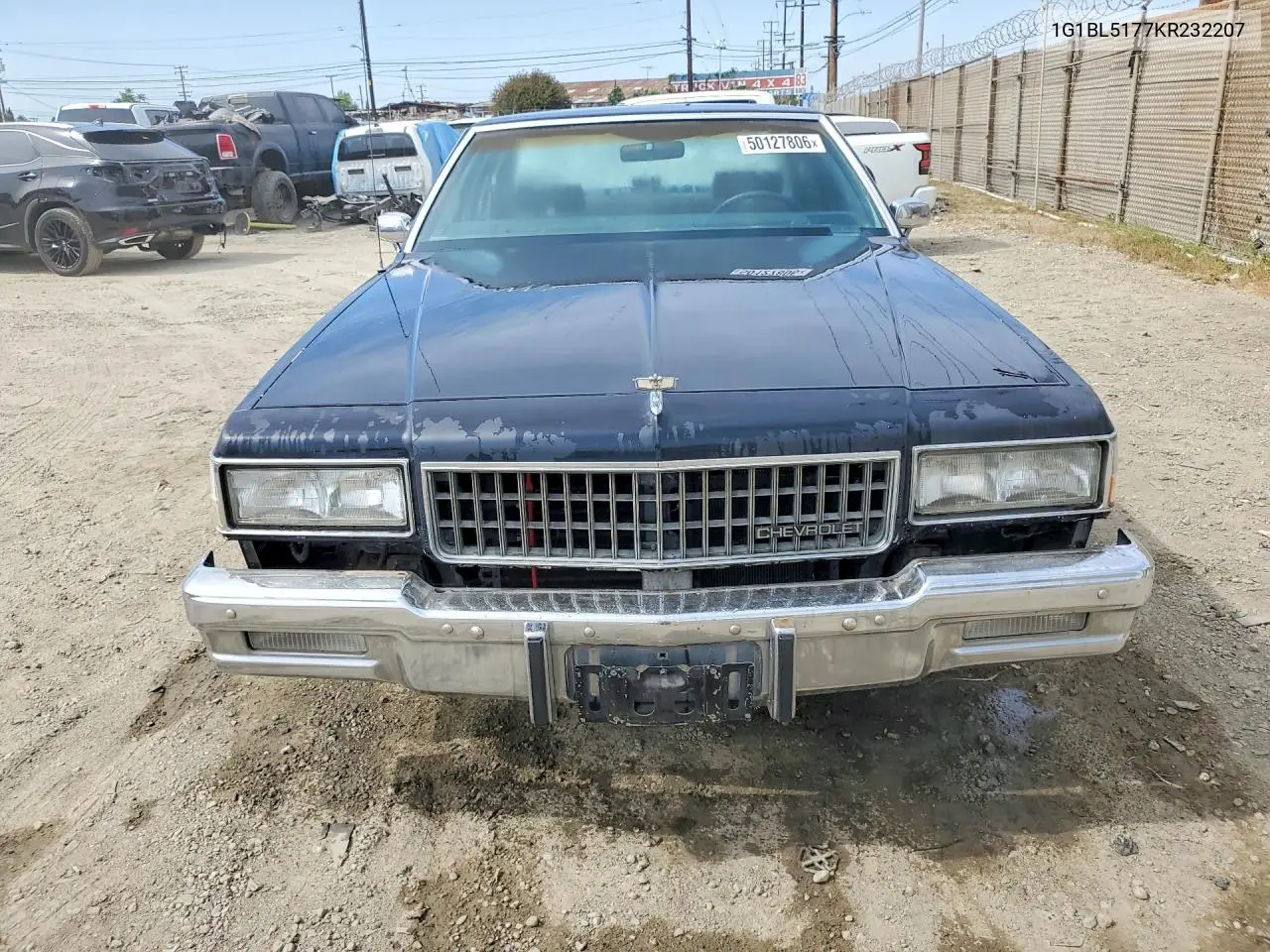 1989 Chevrolet Caprice VIN: 1G1BL5177KR232207 Lot: 50127806