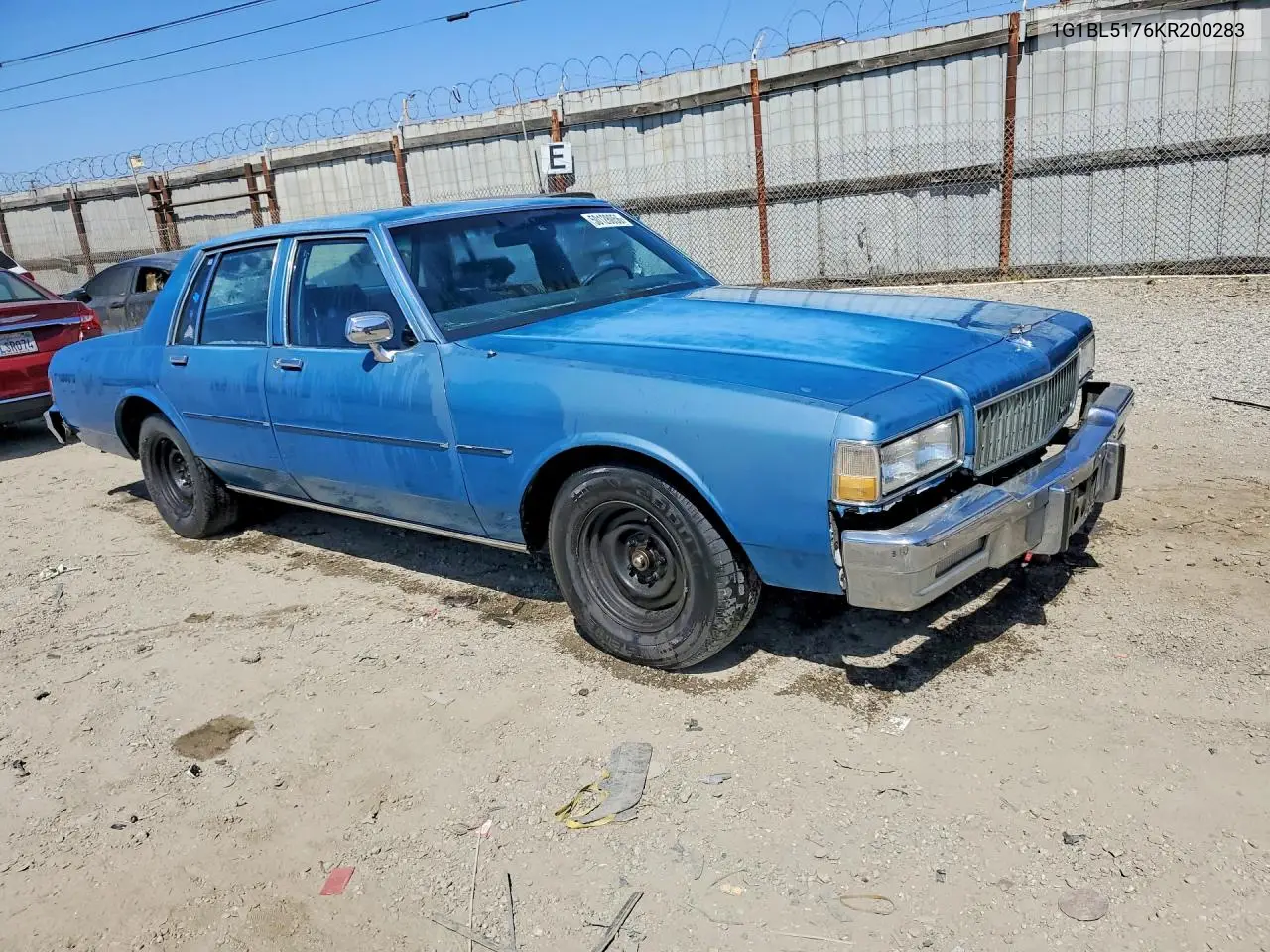 1989 Chevrolet Caprice VIN: 1G1BL5176KR200283 Lot: 50128056