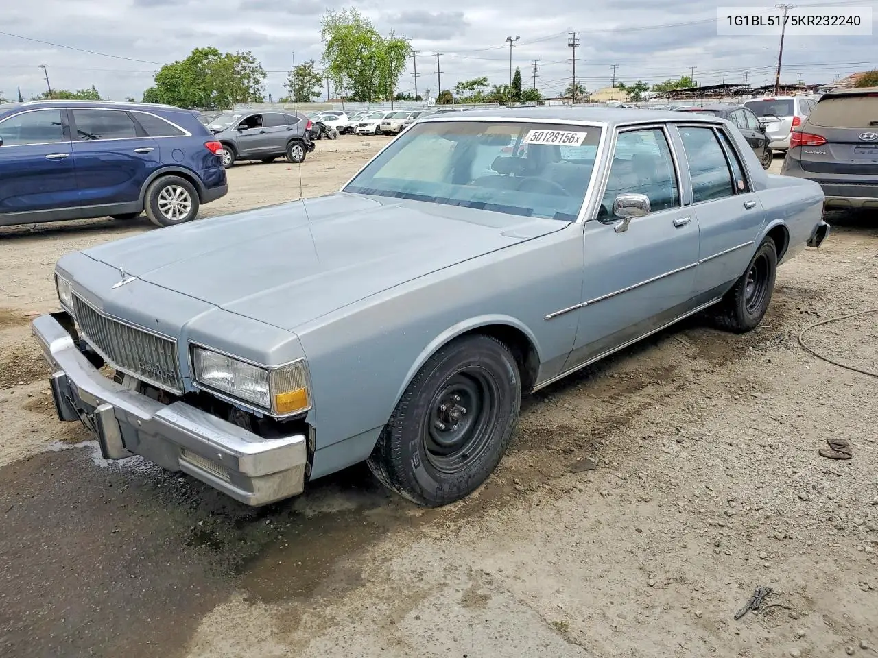 1989 Chevrolet Caprice VIN: 1G1BL5175KR232240 Lot: 50128156