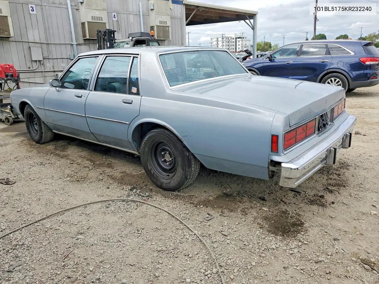 1989 Chevrolet Caprice VIN: 1G1BL5175KR232240 Lot: 50128156