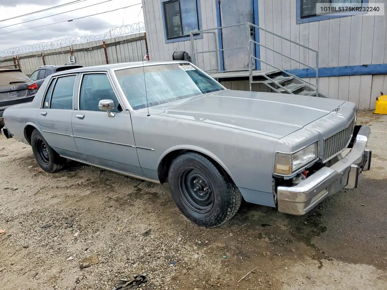 1989 Chevrolet Caprice VIN: 1G1BL5175KR232240 Lot: 50128156