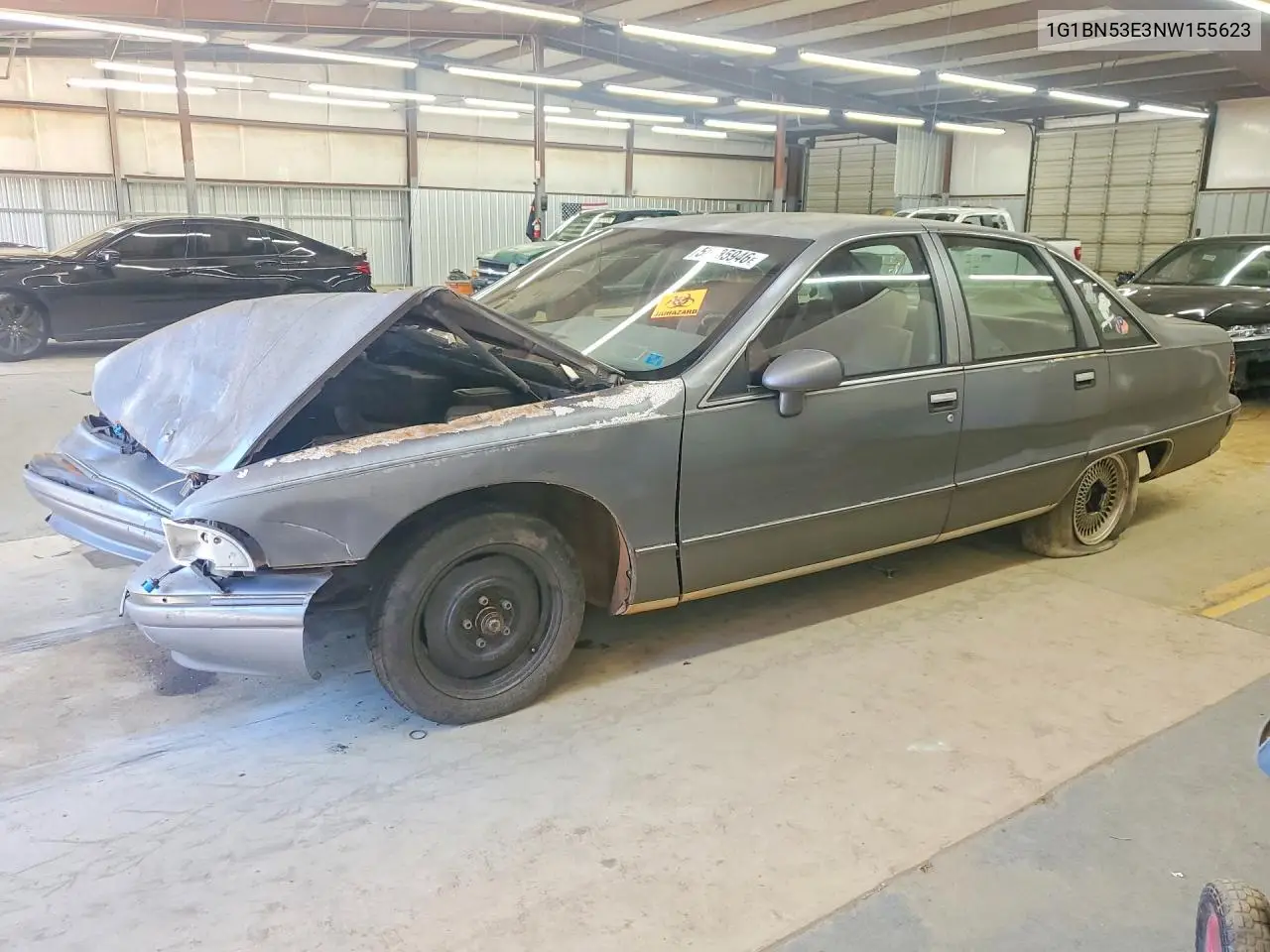 1992 Chevrolet Caprice Classic Ltz VIN: 1G1BN53E3NW155623 Lot: 56135946