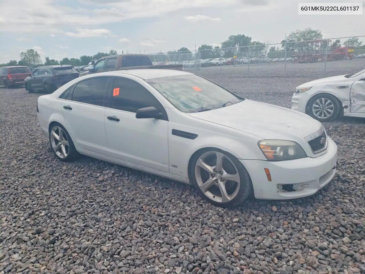 2012 Chevrolet Caprice Police VIN: 6G1MK5U22CL601137 Lot: 57051546