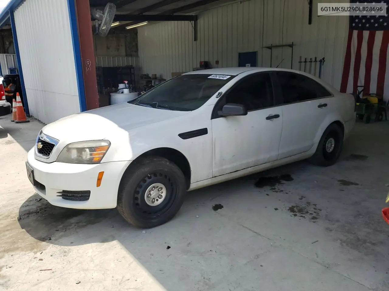 2013 Chevrolet Caprice Police VIN: 6G1MK5U29DL828696 Lot: 60624046