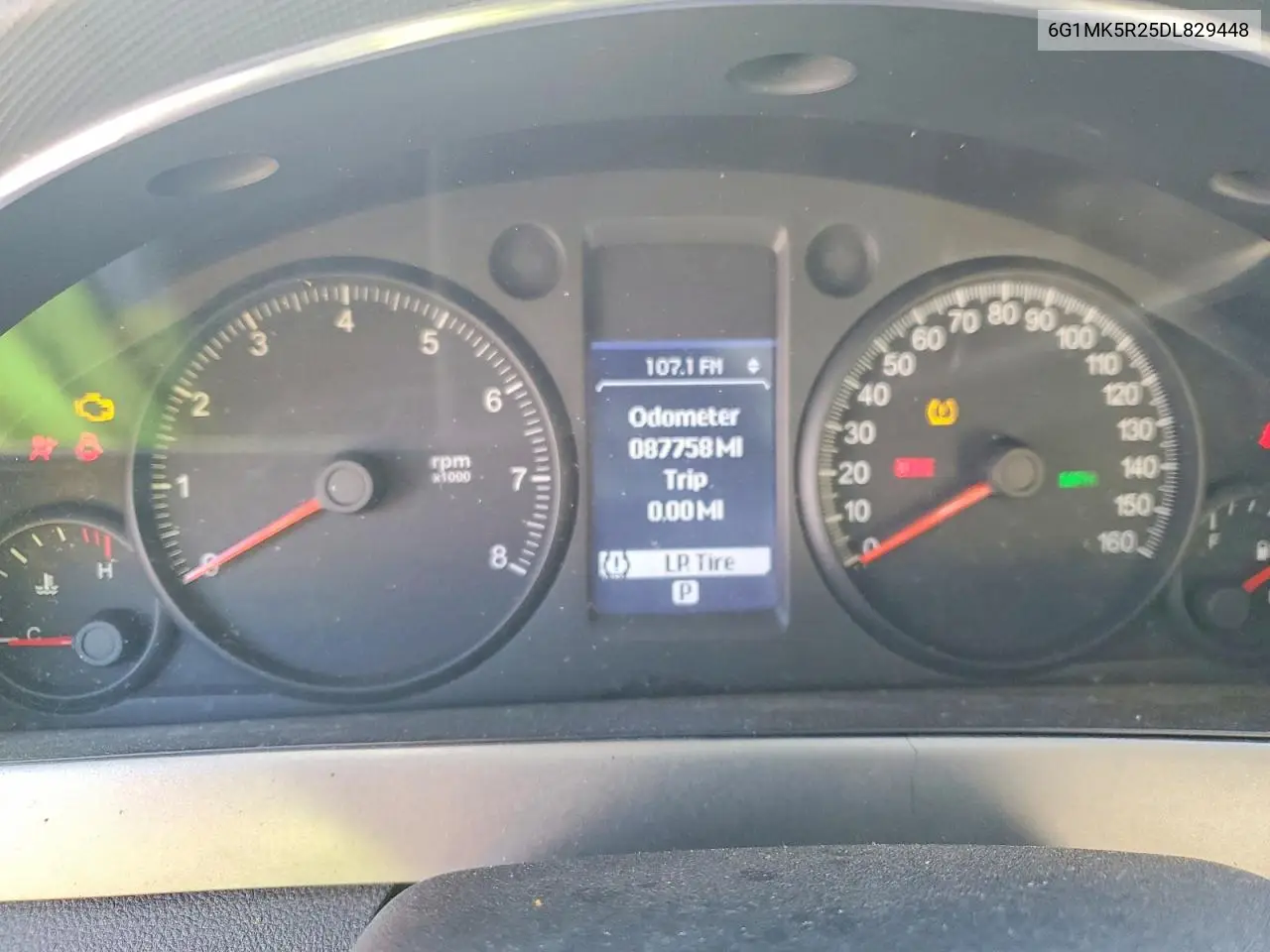 2013 Chev Caprice Po VIN: 6G1MK5R25DL829448 Lot: 79665545