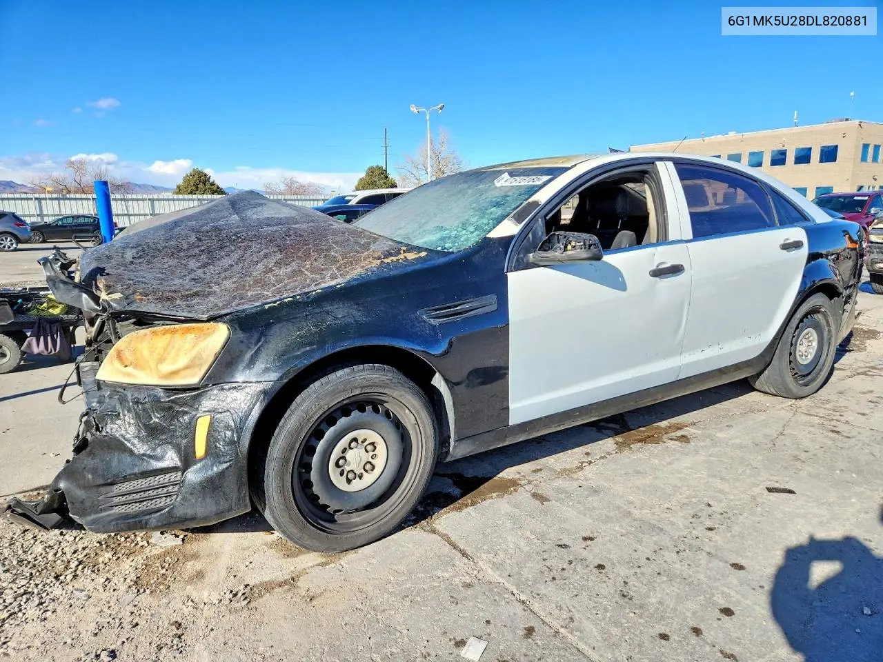 2013 Chevrolet Caprice Police VIN: 6G1MK5U28DL820881 Lot: 97515185