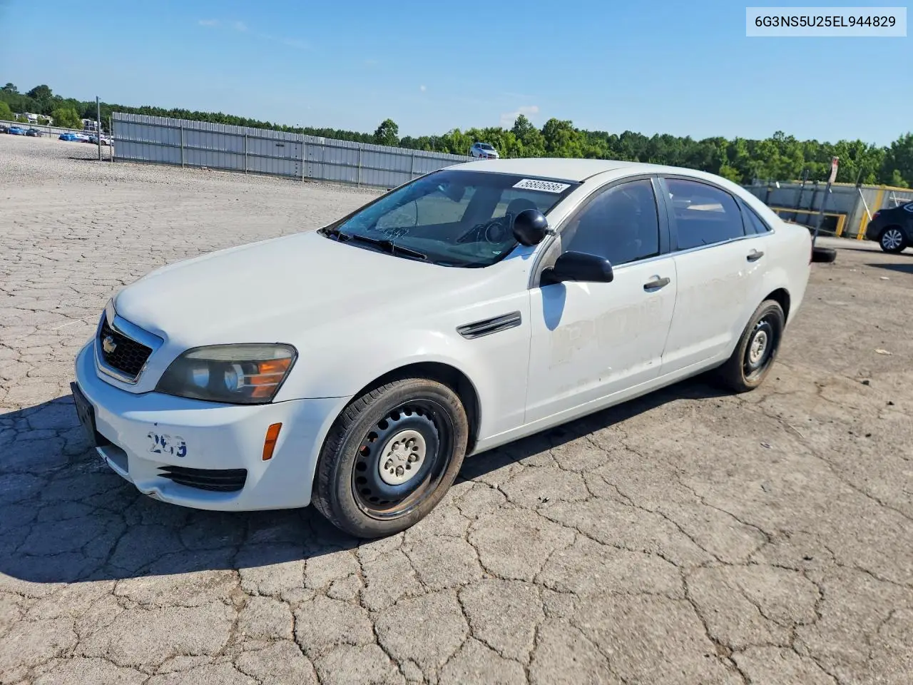 2014 Chevrolet Caprice Police VIN: 6G3NS5U25EL944829 Lot: 56806686