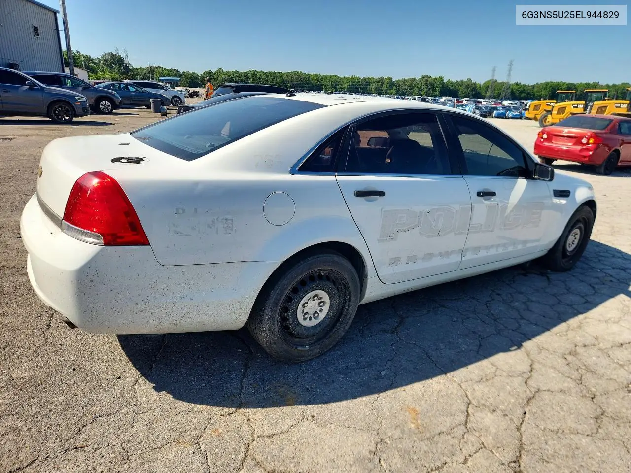 2014 Chevrolet Caprice Police VIN: 6G3NS5U25EL944829 Lot: 56806686