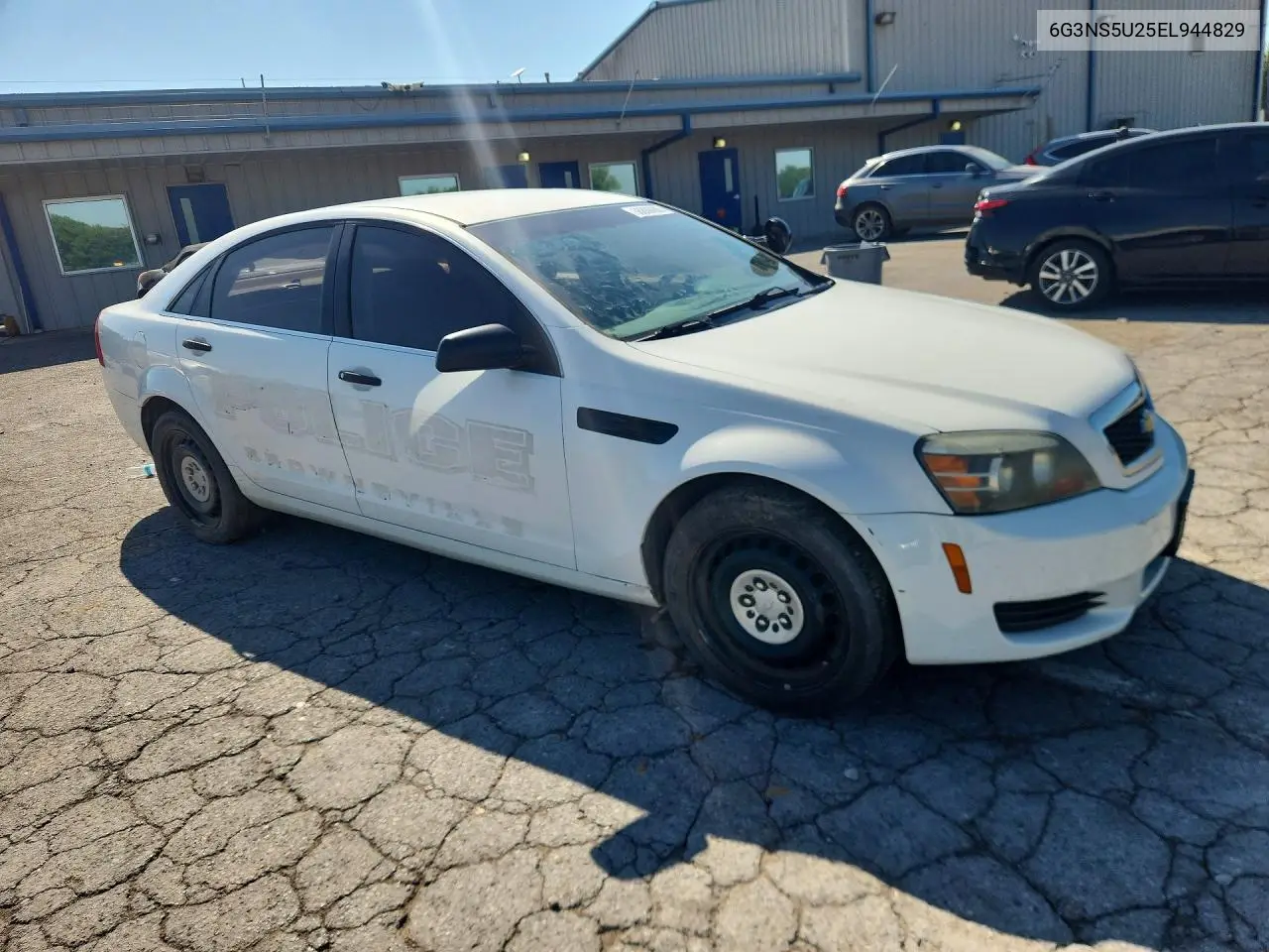 2014 Chevrolet Caprice Police VIN: 6G3NS5U25EL944829 Lot: 56806686