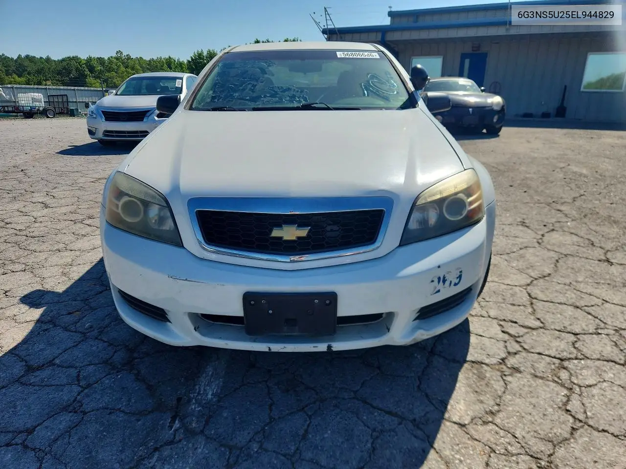 2014 Chevrolet Caprice Police VIN: 6G3NS5U25EL944829 Lot: 56806686