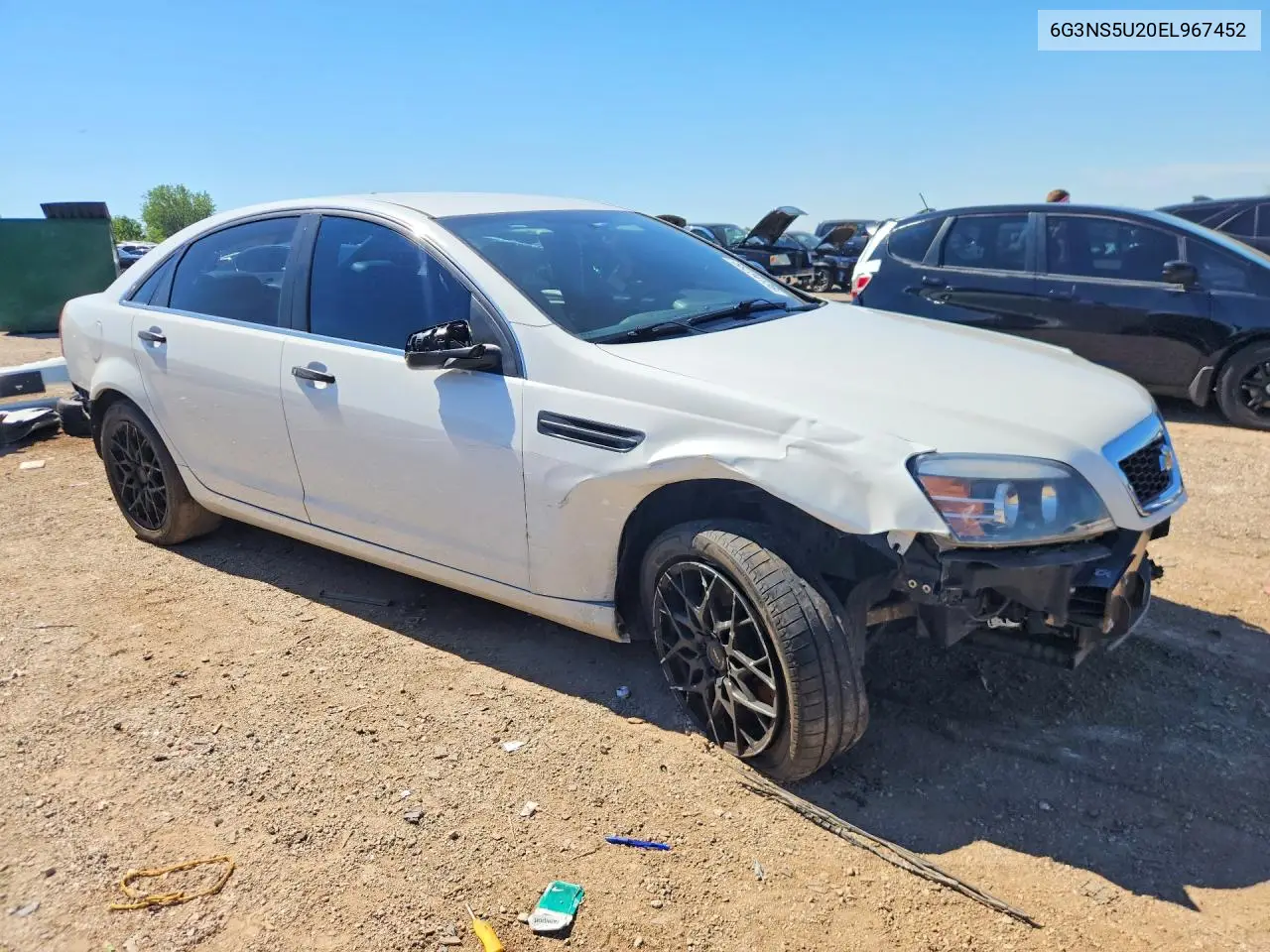 2014 Chevrolet Caprice Police VIN: 6G3NS5U20EL967452 Lot: 58234136