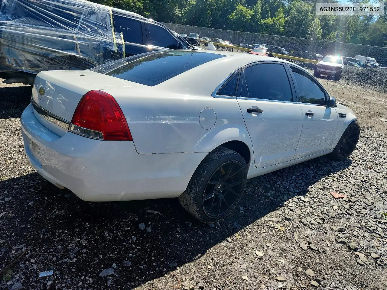 2014 Chevrolet Caprice Police VIN: 6G3NS5U22EL971552 Lot: 58441216