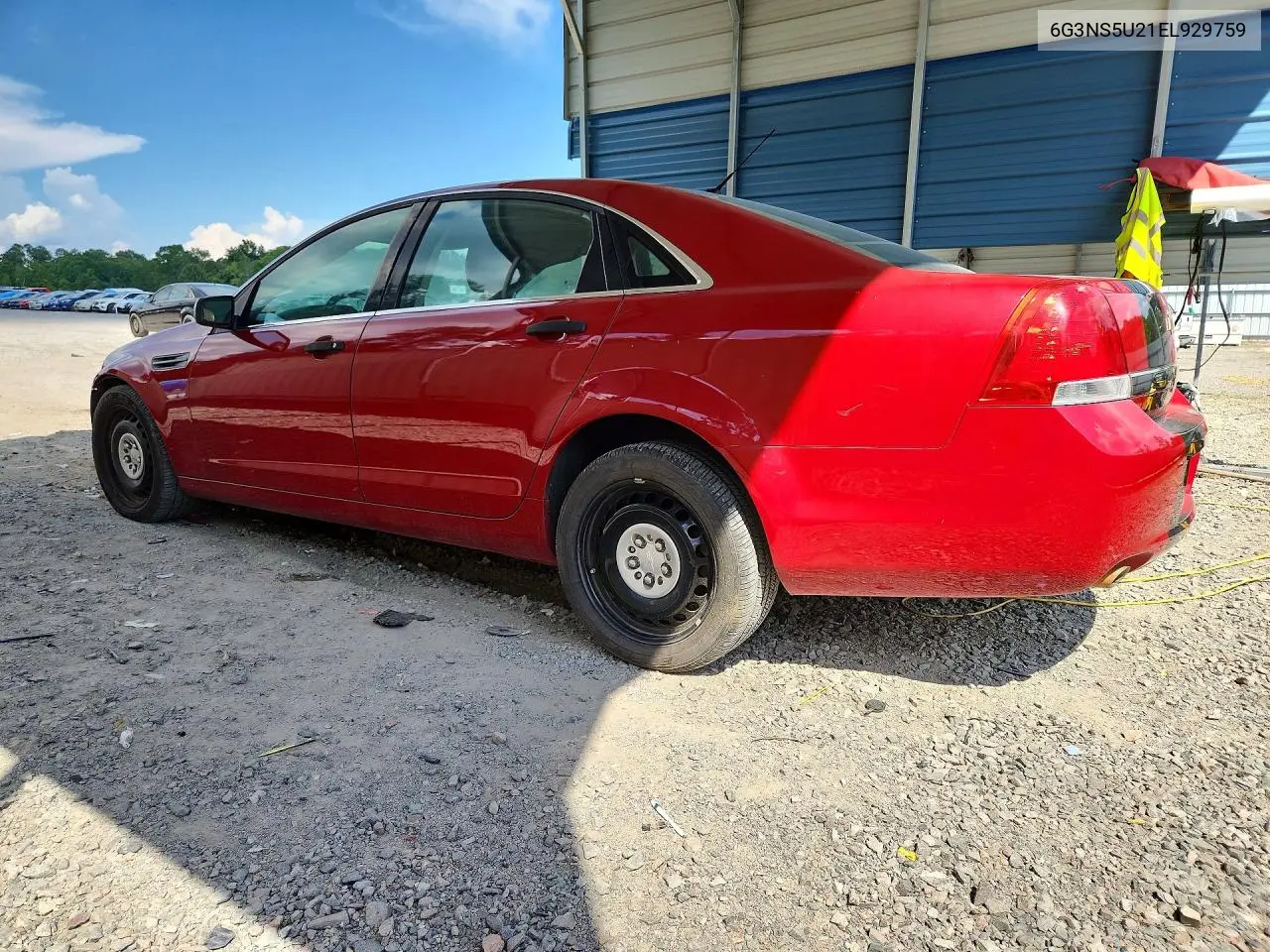 2014 Chevrolet Caprice Police VIN: 6G3NS5U21EL929759 Lot: 61888276