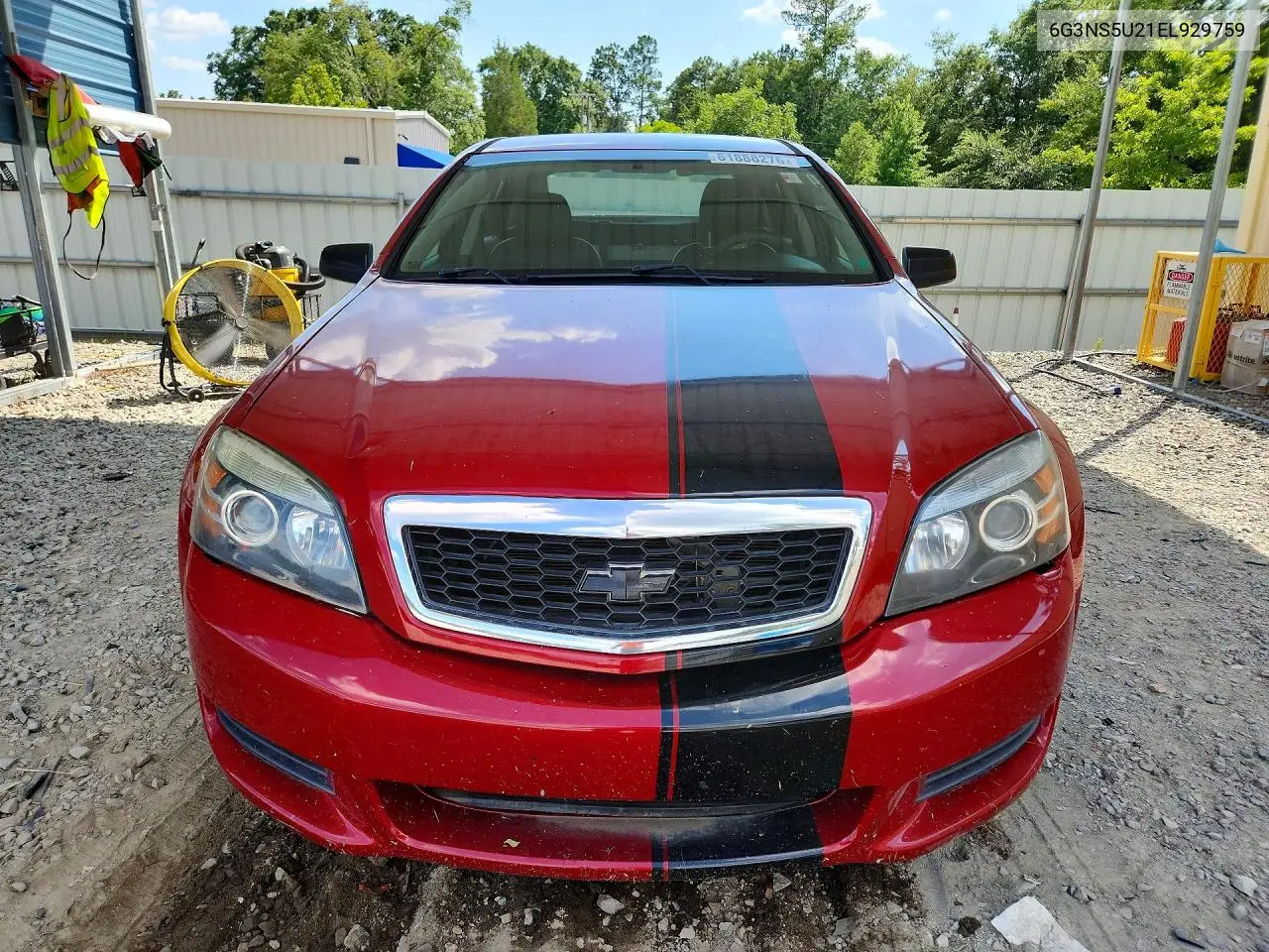 2014 Chevrolet Caprice Police VIN: 6G3NS5U21EL929759 Lot: 61888276