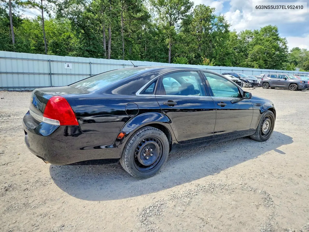 2014 Chevrolet Caprice Police VIN: 6G3NS5U37EL952410 Lot: 61888556
