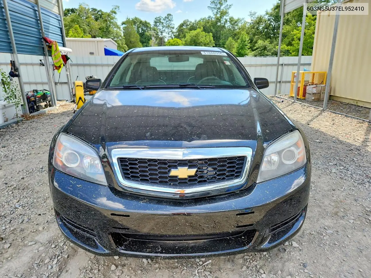 2014 Chevrolet Caprice Police VIN: 6G3NS5U37EL952410 Lot: 61888556