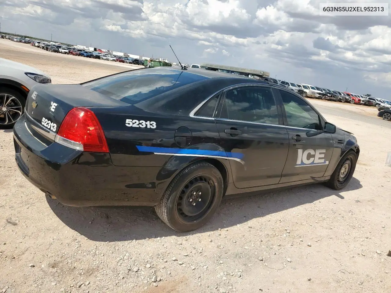 2014 Chevrolet Caprice Police VIN: 6G3NS5U2XEL952313 Lot: 62163605