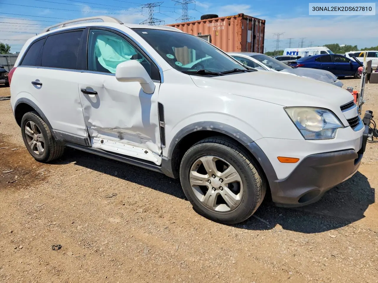 2011 Chevrolet Captiva Ls VIN: 3GNAL2EK2DS627810 Lot: 60020246