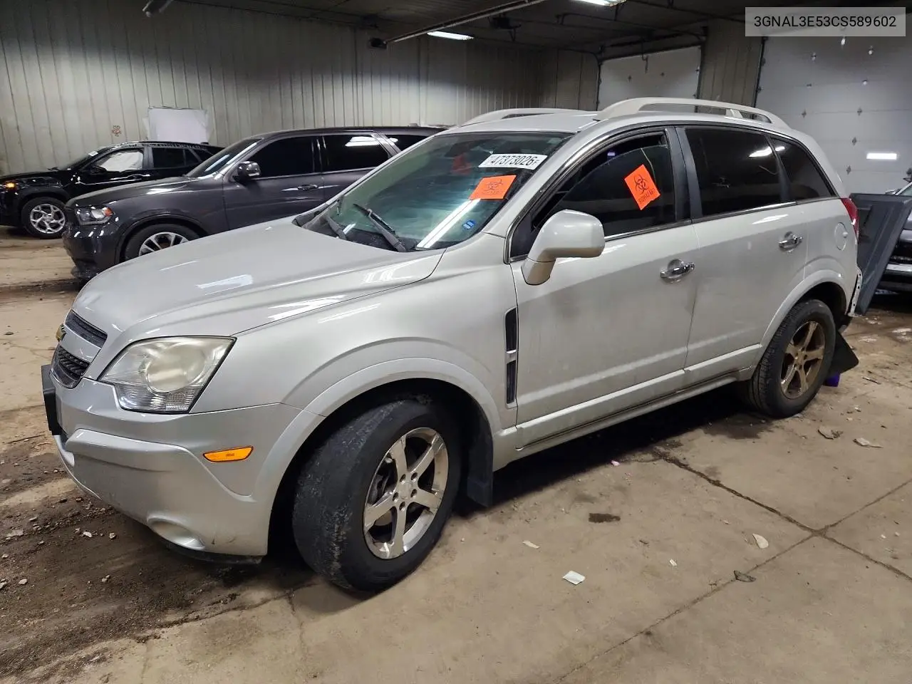 2012 Chevrolet Captiva Sport VIN: 3GNAL3E53CS589602 Lot: 47373026