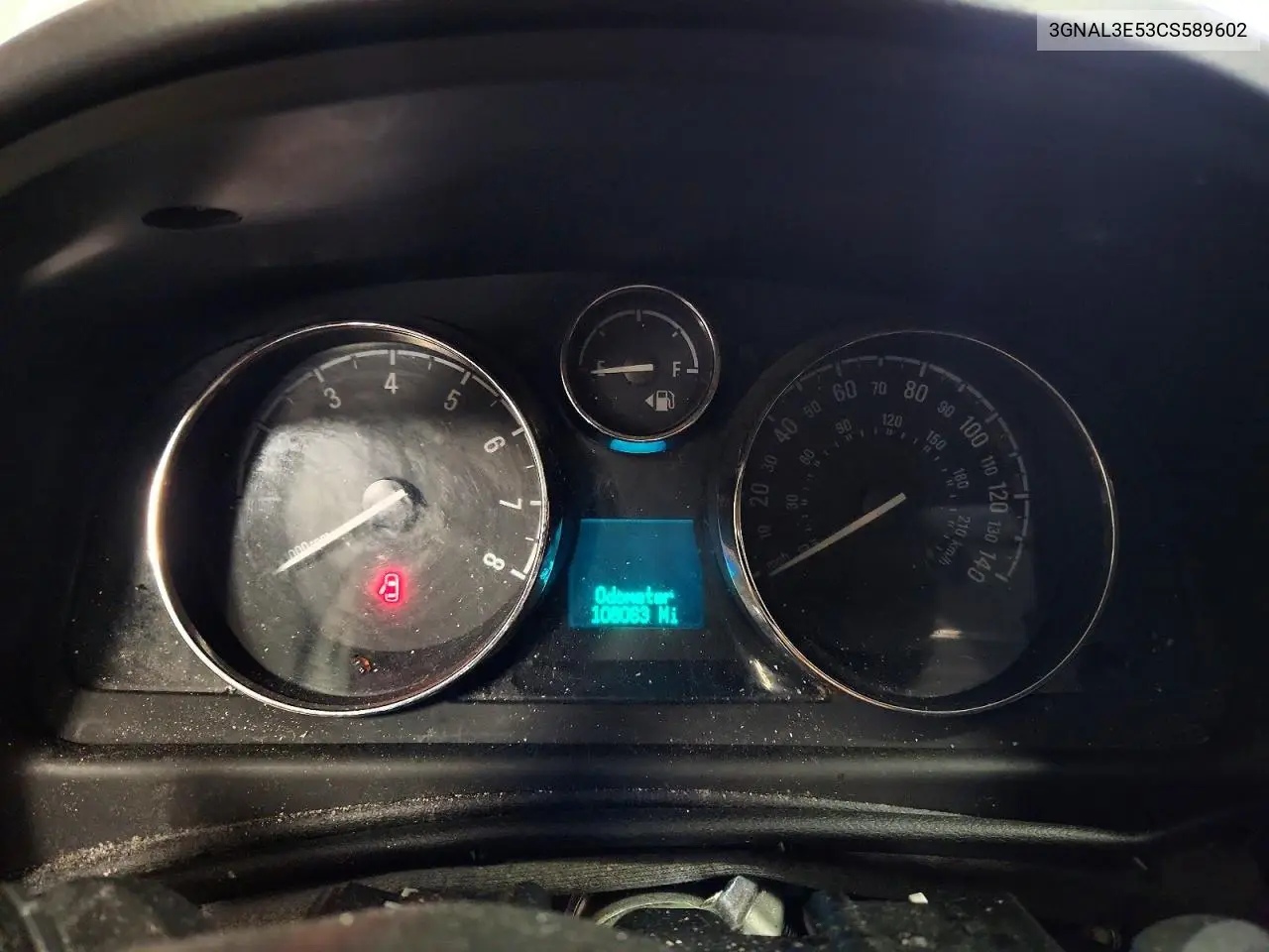 2012 Chevrolet Captiva Sport VIN: 3GNAL3E53CS589602 Lot: 47373026