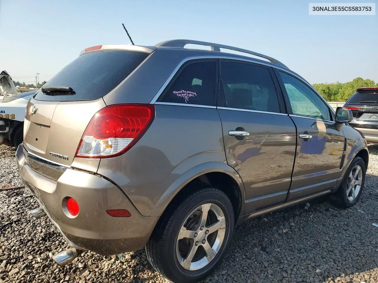 2012 Chevrolet Captiva Sport VIN: 3GNAL3E55CS583753 Lot: 50144096