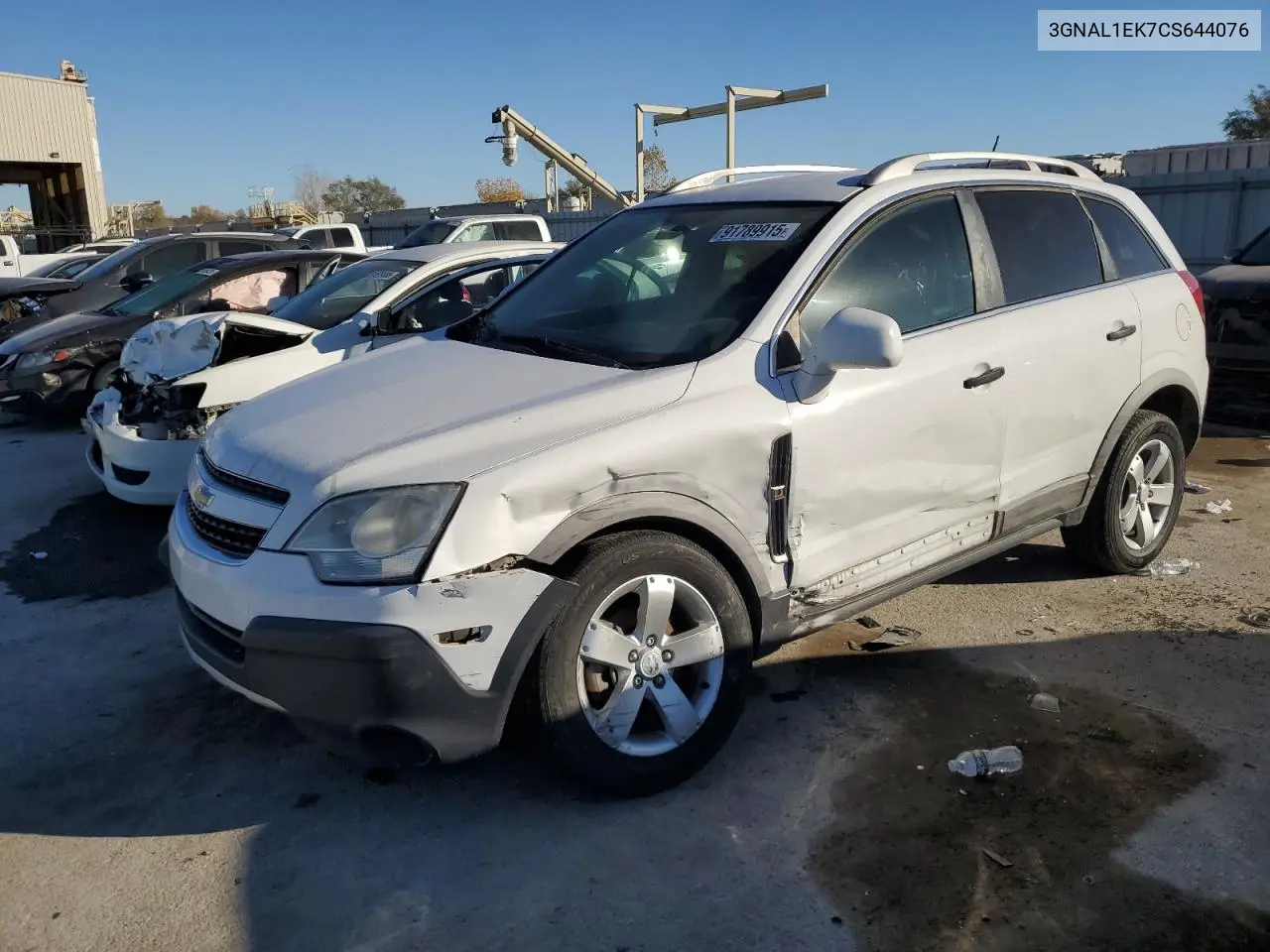 2012 Chevrolet Captiva Sport VIN: 3GNAL1EK7CS644076 Lot: 51193186