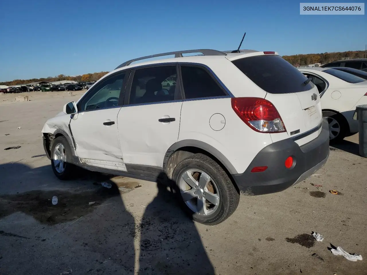 2012 Chevrolet Captiva Sport VIN: 3GNAL1EK7CS644076 Lot: 51193186