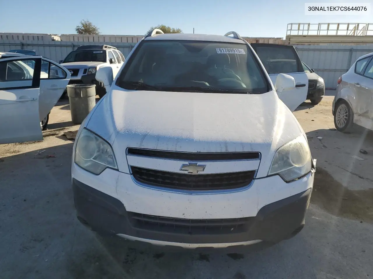 2012 Chevrolet Captiva Sport VIN: 3GNAL1EK7CS644076 Lot: 51193186
