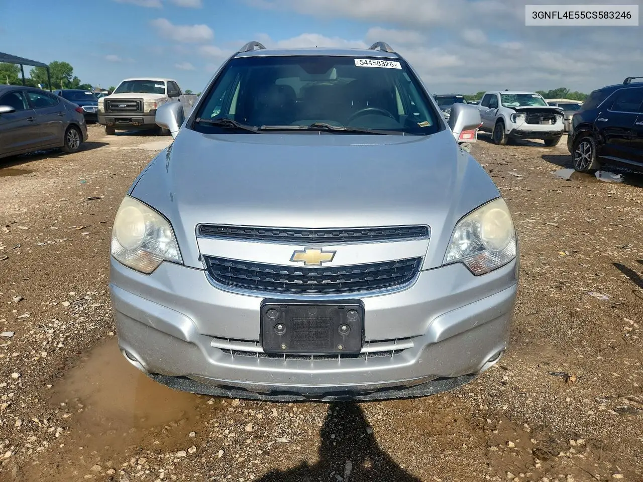 2012 Chevrolet Captiva Sport VIN: 3GNFL4E55CS583246 Lot: 54458326