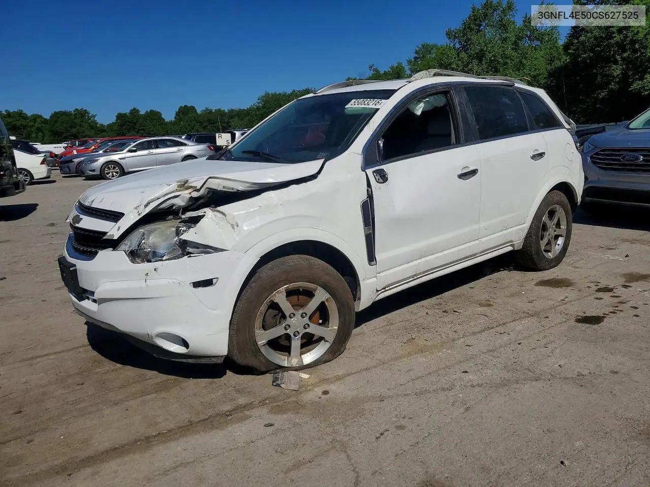 2012 Chevrolet Captiva Sport VIN: 3GNFL4E50CS627525 Lot: 55083216