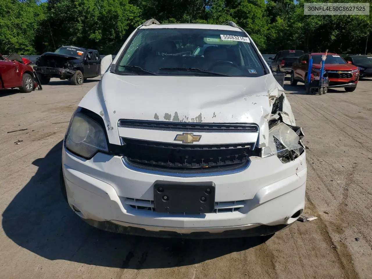 2012 Chevrolet Captiva Sport VIN: 3GNFL4E50CS627525 Lot: 55083216