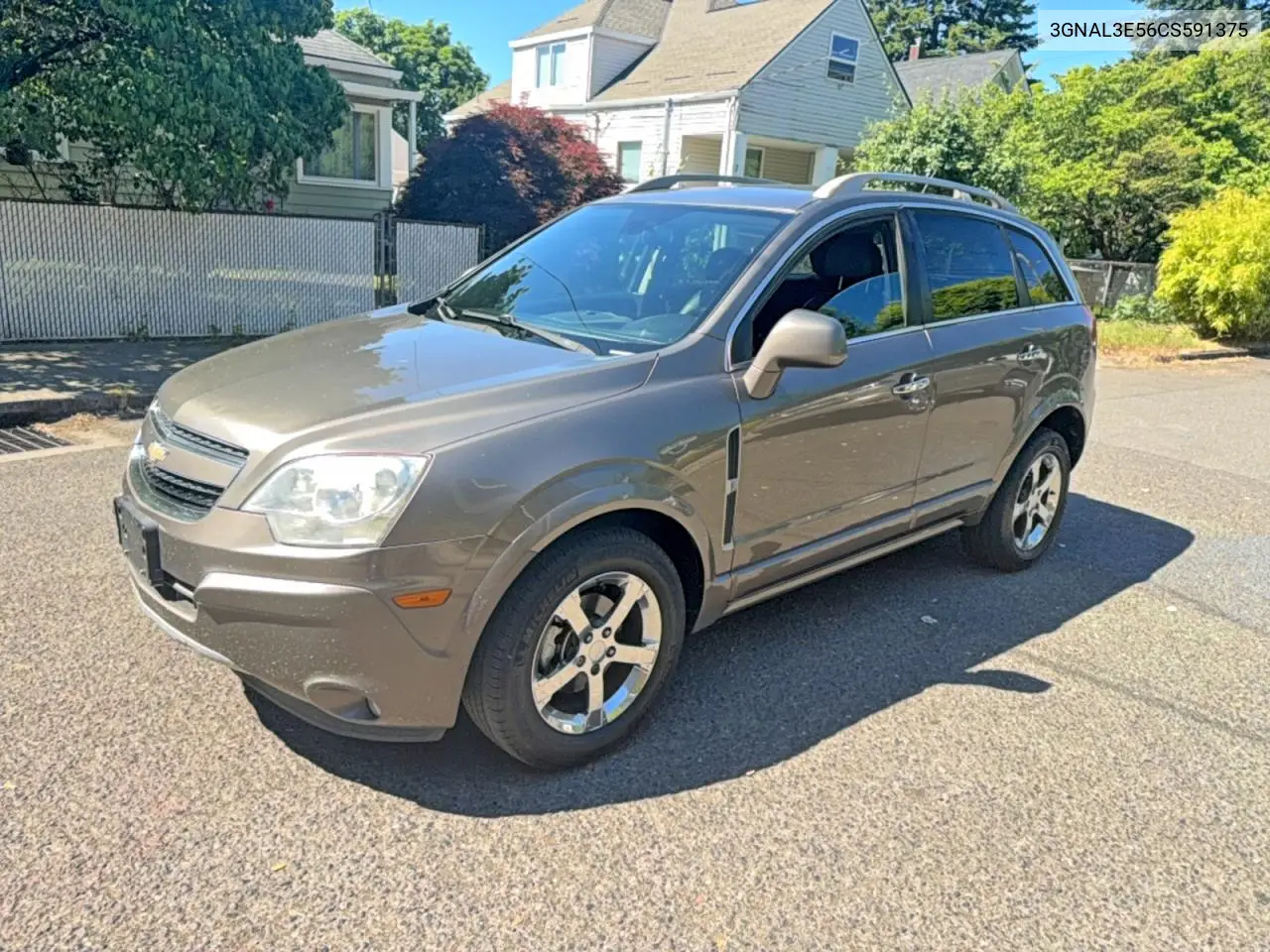 2012 Chevrolet Captiva Sport VIN: 3GNAL3E56CS591375 Lot: 55940306