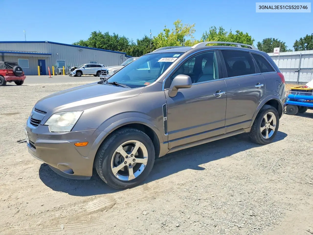2012 Chevrolet Captiva Sport VIN: 3GNAL3E51CS520746 Lot: 56366036